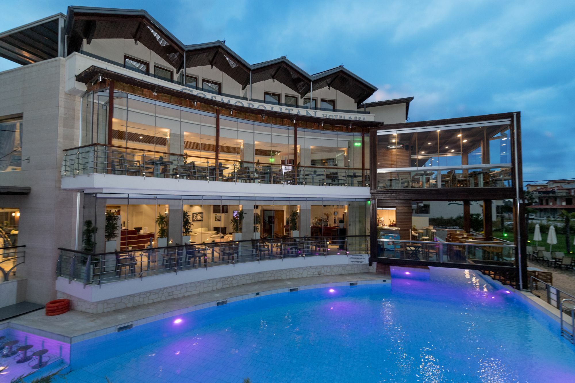 Cosmopolitan Hotel & Spa Paralia Katerinis Bagian luar foto